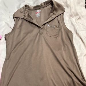 Izod sleeveless tops.
